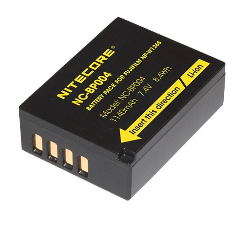 Nitecore NP-W126S Battery Pack for Fujifilm 相機專用鋰電池