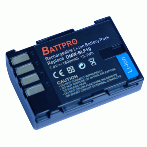BattPro Panasonic DMW-BLF19 相機代用電池