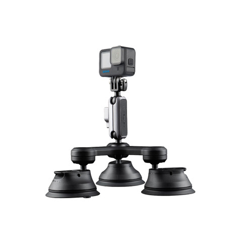 PGYTECH P-GM-136 Three-Arm Suction Mount 三吸盤支架