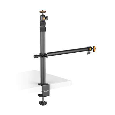 Ulanzi VIJIM LS02 Camera Desk Mount Stand with Auxiliary Holding Arm 桌面延長臂燈架組合