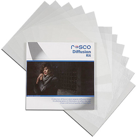 Rosco Diffusion Filter Kit (12 x 12")  閃光燈柔光片套装
