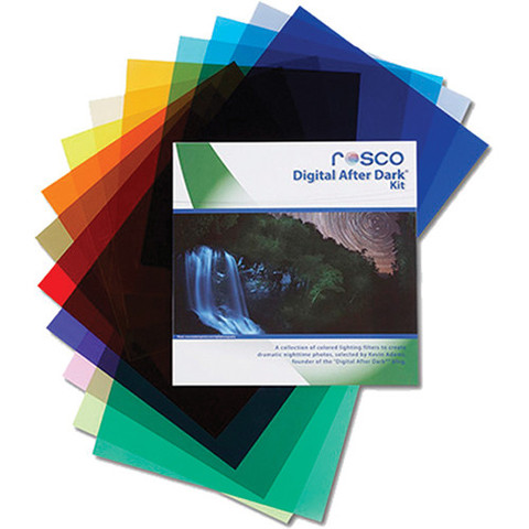 Rosco Digital After Dark Filter Kit (12 x 12")  閃光燈濾色片套装