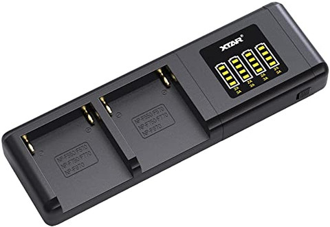 Xtar SN4-KT USB 45W Quick Charger for Sony NP-F Battery L電雙位充電器
