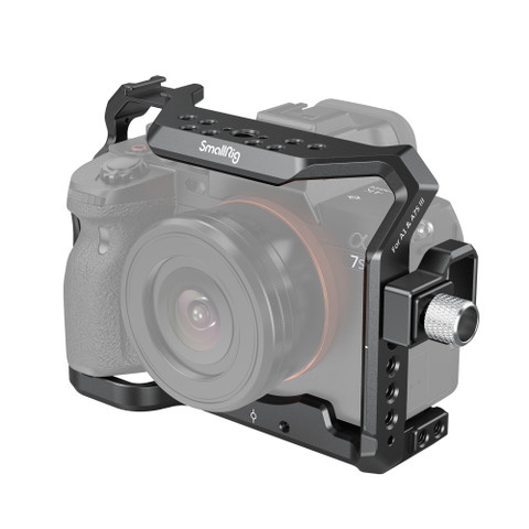 SmallRig 3007B Camera Cage and HDMI Cable Clamp for Sony Alpha 7S III A7S III A7S3