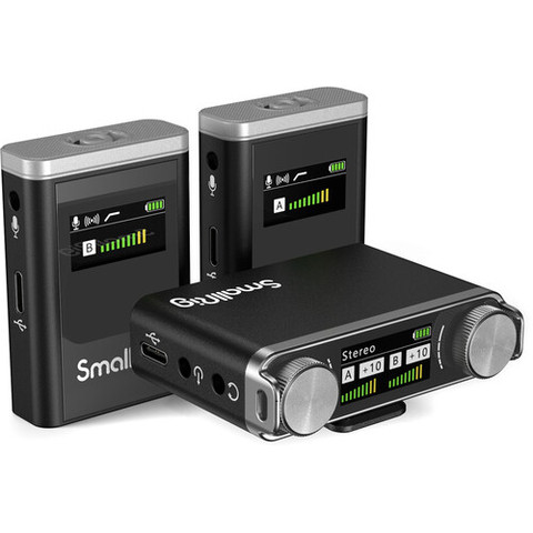 SmallRig 3487 Forevala W60 2-Person Compact Wireless Microphone System (2.4 GHz)