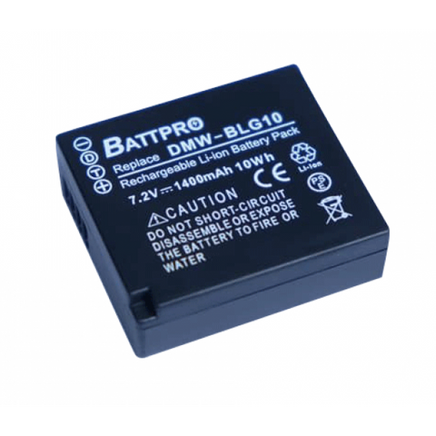BattPro Panasonic DMW-BLG10 / BLE9 相機代用電池