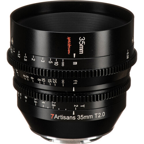 7artisans 七工匠 35mm T2.0 Full Frame Nikon Z  Mount Cine Lens 電影鏡頭