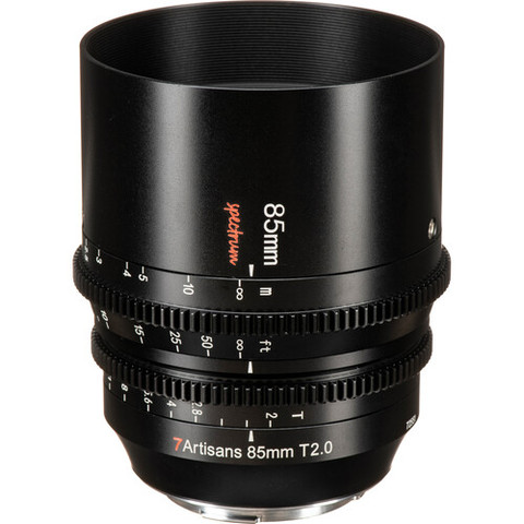 7artisans 七工匠 85mm T2.0 Full Frame EOS R Mount Cine Lens 電影鏡頭
