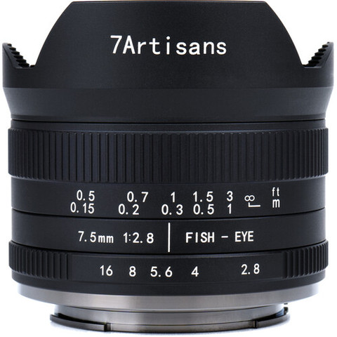 7artisans 七工匠 7.5mm f2.8 II APS-C M43 鏡頭