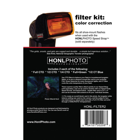 Honl Photo Color Correction Filter Gel Kit 色彩校正濾鏡套裝