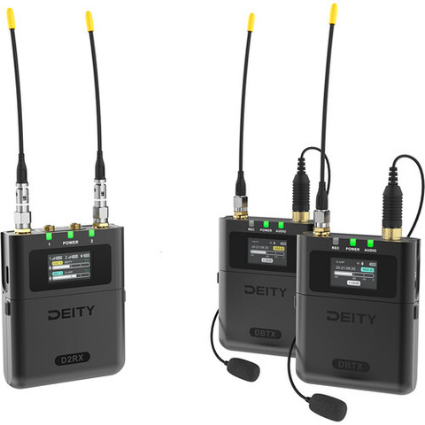 Deity Theos 32Bit recording 2-Person Wireless Microphone 內錄時碼一拖二套裝 (OFCA)