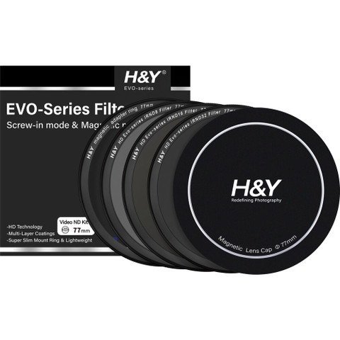H&Y Evo-Series Video ND Filter Kit IRND8 16 32 減光鏡套裝 95mm