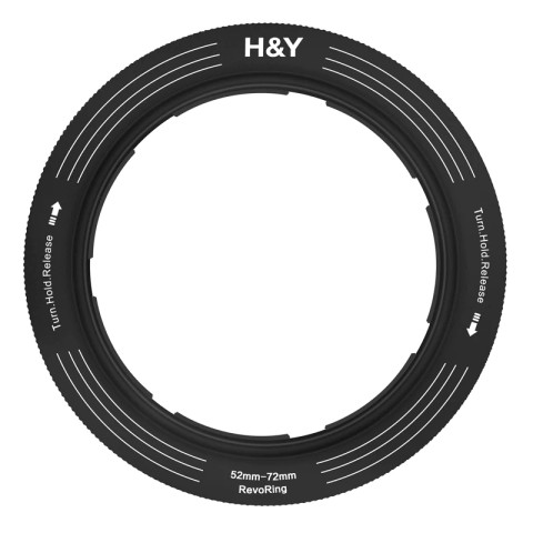 H&Y Filter RevoRing 52-72mm Variable Adapter for 77mm Filters 可調口徑轉接環