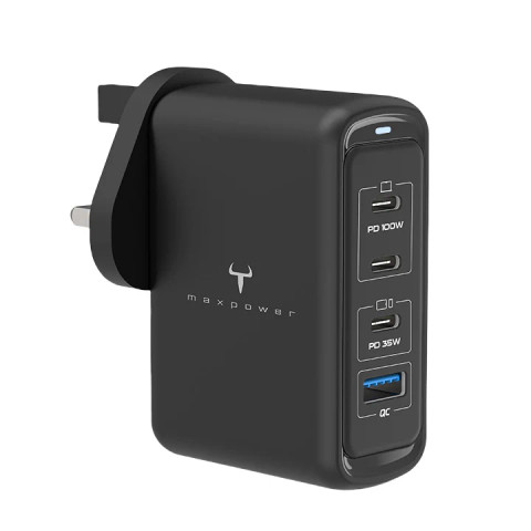 Maxpower 牛魔王 TG100X V2 100W Charger 4 位 GaN USB 充電器 Gen.2