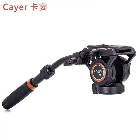 Cayer 卡宴 H6 Video Tripod Fluid Head 攝錄雲台