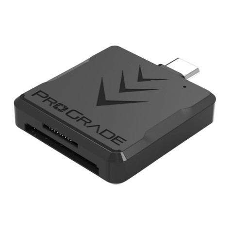 Prograde Digital SDXC/microSDXC UHS-II Dual-Slot Mobile Card Reader USB-C 3.2 (PGM0.5) 雙卡槽讀卡器