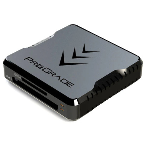 Prograde Digital CFast and SD UHS-II Dual-Slot Memory Card Reader USB 3.2 (PG02) 雙卡槽記憶卡讀卡器