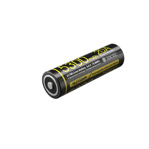 NITECORE NL2153HPi 5300mAh 20A 21700 i系列 充電鋰電池 (有保護)
