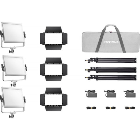 Godox 神牛 LP1200R Litemons RGB LED Light Panel 全彩面板燈 (三燈套裝)