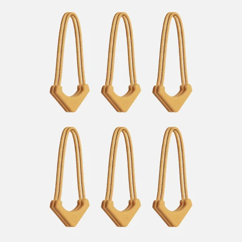 Wandrd WORRYLESS™️ Locking Zipper Pullers Dallol Yellow 防盜拉鏈扣 (黃色)