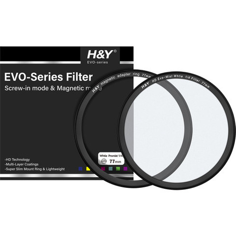 H&Y Evo-Series White Mist 1/2 Filter 白柔濾鏡 (82mm)