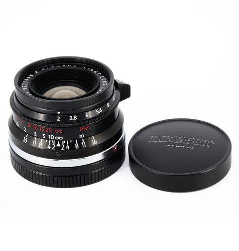 Light Lens Lab 35mm f/2 Eight Element Black Paint 周八枚 復刻 八枚玉 黑漆