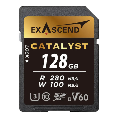 Exascend Catalyst UHS-II V60 SD Card 記憶卡 (128GB)