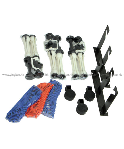 Wall Mounting Kit for Holding Three Seamless Backdrops 三軸手動背景升降器
