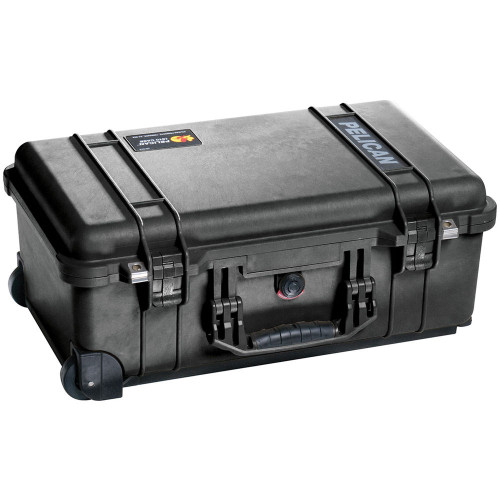 Pelican 1510 Black 安全箱橫放角度