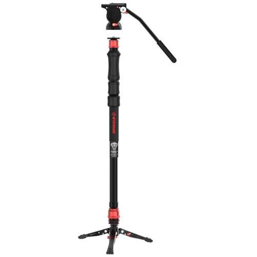 iFootage 印跡 A150S III K5S Cobra 3 Monopod 一鍵伸縮獨腳架套裝