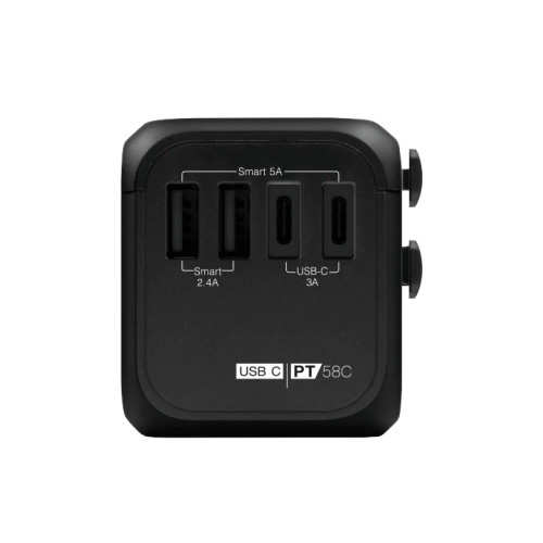 牛魔王 Maxpower PT58C USB-C Travel Adaptor 4 位充電旅遊插座
