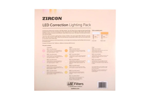 LEE Filters Zircon LED Correction Lighting Pack 調色濾光片