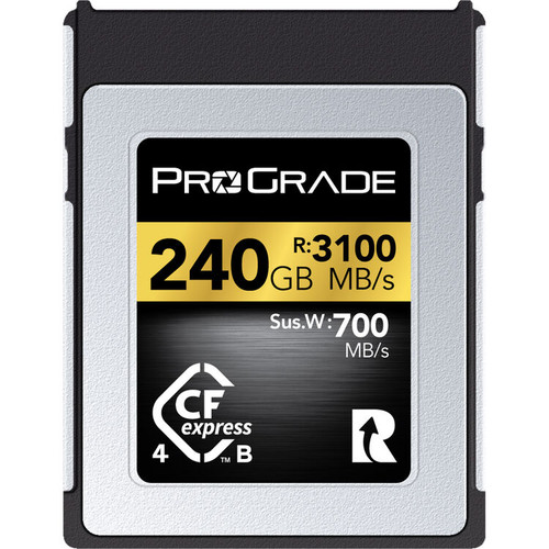 ProGrade Digital CFexpress Type B 4.0 Memory Card Gold 記憶卡 (240GB)