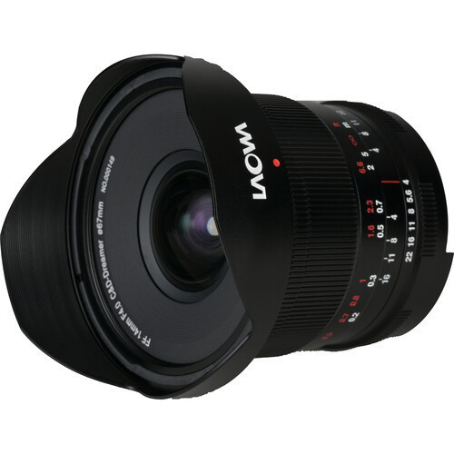 Laowa 14mm f/4 零變形單反鏡頭 Nikon F