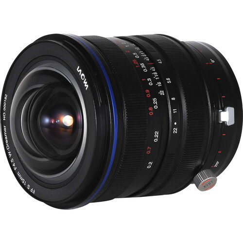LAOWA 15mm f/4.5 零變形移軸鏡頭 Sony FE 藍圏版