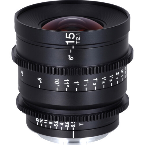 LAOWA 15mm T2.1 零變形電影鏡頭 Canon RF (英尺)