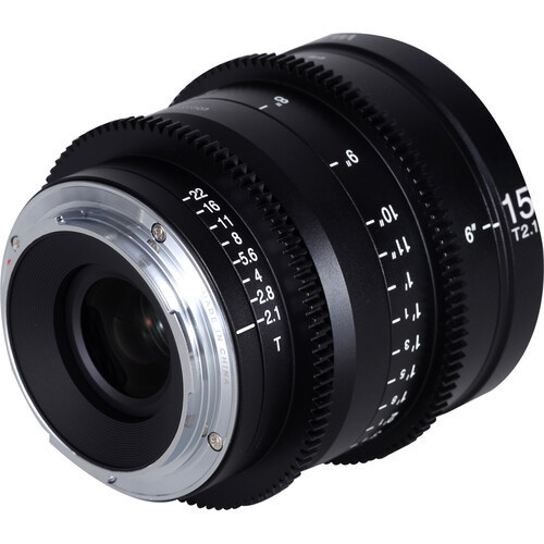 LAOWA 15mm T2.1 零變形電影鏡頭 Canon RF (英尺)