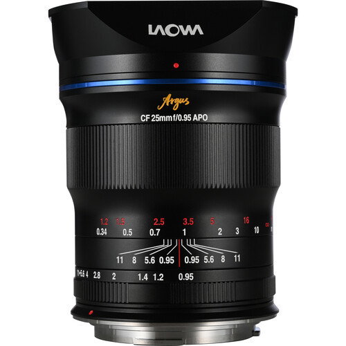 LAOWA Argus 25mm f/0.95 MFT APO 鏡頭
