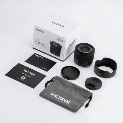 Viltrox AF 25mm f/1.7 Air APS-C Lens for Sony E-Mount 輕量級自動對焦大光圈鏡頭