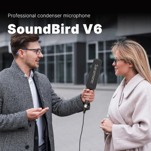 Saramonic SoundBird V6 Shotgun Microphone 專業指向性麥克風