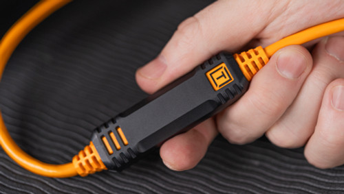 Tether Tools LeverLock & Optima 10G USB-C Cable Kit Straight to Right Angle 4.6m Orange 高速傳輸線組合 (直對右角, 4.6米, 橙色)