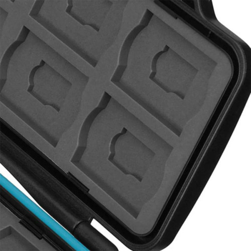 Hakuba DMC-22SD12 Hard Memory Card Case Blue 防撞記憶卡收納盒 (藍色)