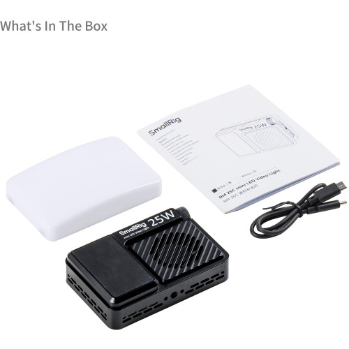 SmallRig 5357 RM 25C Mini LED Video Light 迷你全彩補光燈