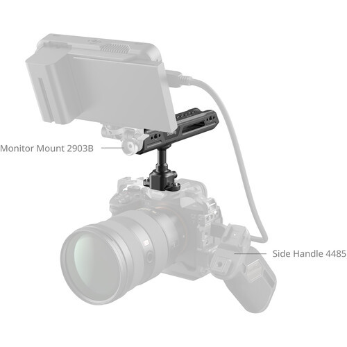 SmallRig 4152 Rotating Top Handle with NATO Clamp 旋轉相機手柄 SmallRig 4152 Rotating Top Handle with NATO Clamp 旋轉相機手柄