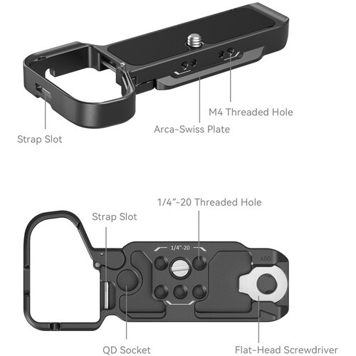 SmallRig 4438 Bottom Mount Plate for Sony a7C II / a7CR Black 底部安裝板 (黑色) SmallRig 4438 Bottom Mount Plate for Sony a7C II / a7CR Black 底部安裝板 (黑色)