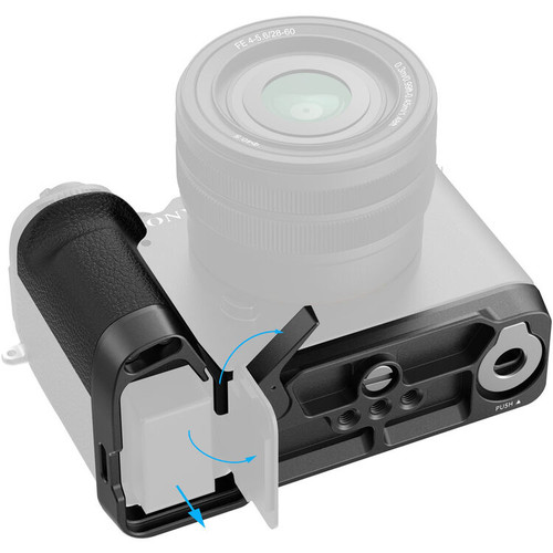 SmallRig 4797B L-Shape Mount Plate with Silicone Grip for Sony a7C II & a7CR L型矽膠手柄安裝板