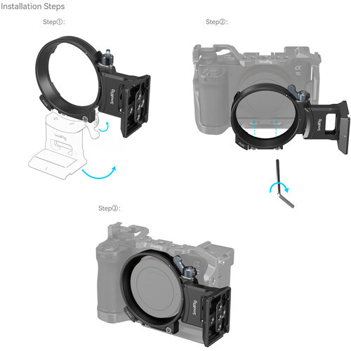 SmallRig 4424 Horizontal-to-Vertical Mounting Plate for Sony a7C II & a7CR 橫向至縱向快拆安裝板 SmallRig 4424 Horizontal-to-Vertical Mounting Plate for Sony a7C II & a7CR 橫向至縱向快拆安裝板