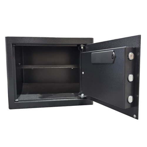 aMagic ASB-SC30EM-BK Safe Box 30cm 電子鎖密碼鎖防盜夾萬