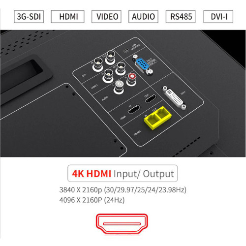 Feelworld Seetec FS173-S4K 17.3" Broadcast Director Monitor 廣播導演監視器