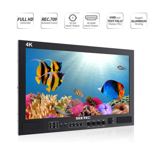 Feelworld Seetec FS173-S4K 17.3" Broadcast Director Monitor 廣播導演監視器